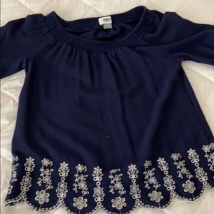 Blue Old Navy blouse